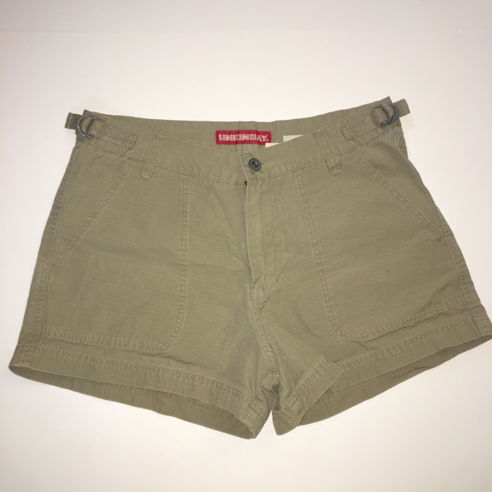 Khaki Cargo Shorts